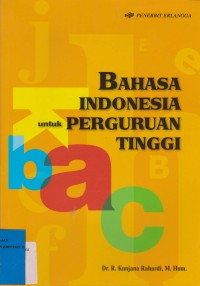 Image of Bahasa Indonesia Untuk Perguruan Tinggi