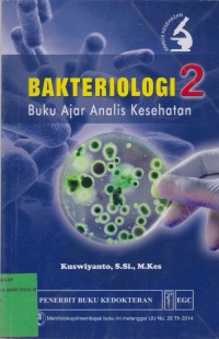 Image of Bakteriologi 2 Buku aja Analis Kesehatan