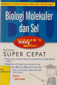 Image of Biologi Molekuler dan Sel