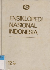 Image of Ensiklopedi Nasional Indonesia P-PEP Jilid 12