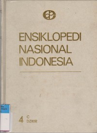 Image of Ensiklopedi Nasional Indonesia C-DZIKIR Jilid 4