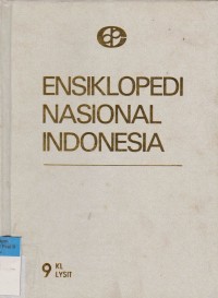 Image of Ensiklopedi Nasional Indonesia KL-LYSIT Jilid 9