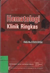 Image of Hematologi Klinik Ringkas
