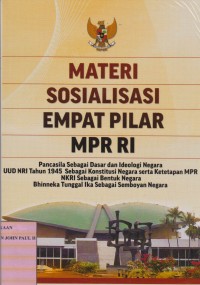 Image of Materi Sosialisasi Empat Pilar MPR RI