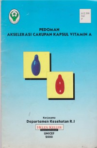 Image of Pedoman Akselerasi Cakupan Kapsul Vitamin A