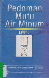 Image of Pedoman Mutu Air Minum Edisi 3