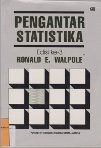 Image of Pengantar Statistika Edisi Ke-3