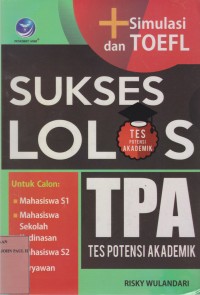 Image of Sukses lolos TPA (Tes Potensi Akademik)
