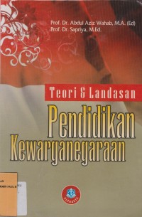 Image of Teori Landasan Pendidikan Kewarganegaraan