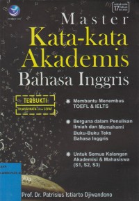 Image of Master Kata-Kata Akademis Bahasa Inggris