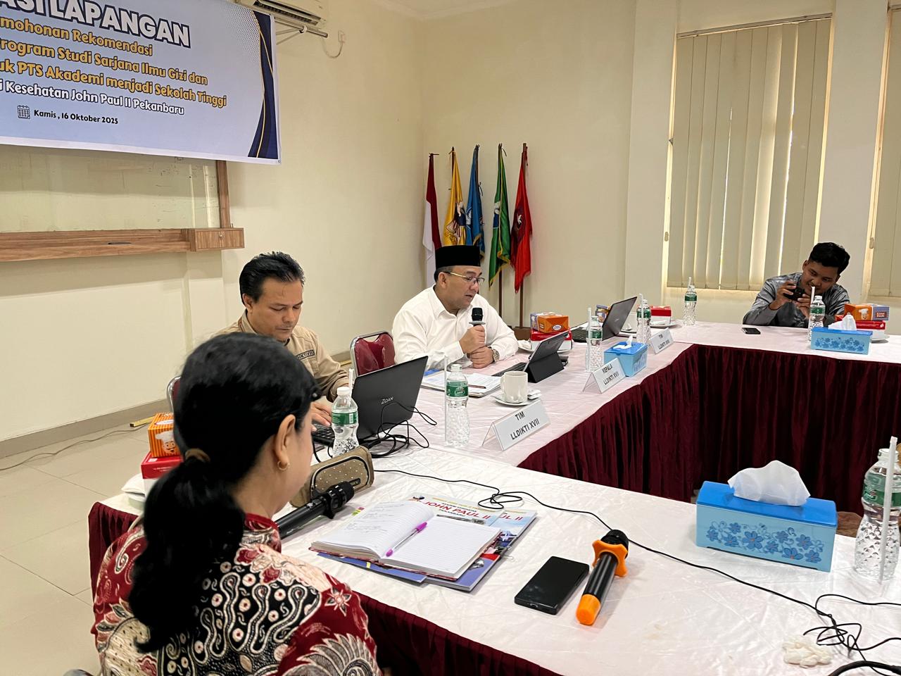 Visitasi LLDIKTI Wilayah XVII: Langkah Menuju Sekolah Tinggi dan Pembukaan Prodi Ilmu Gizi